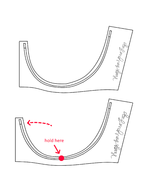 Springing the inner wire to trace a new cradle