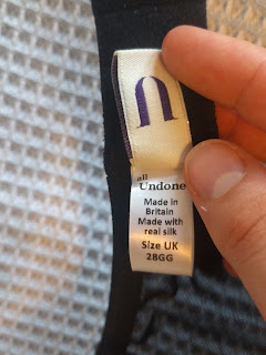 The tag of the Lottie showing a "Made in Britain" label